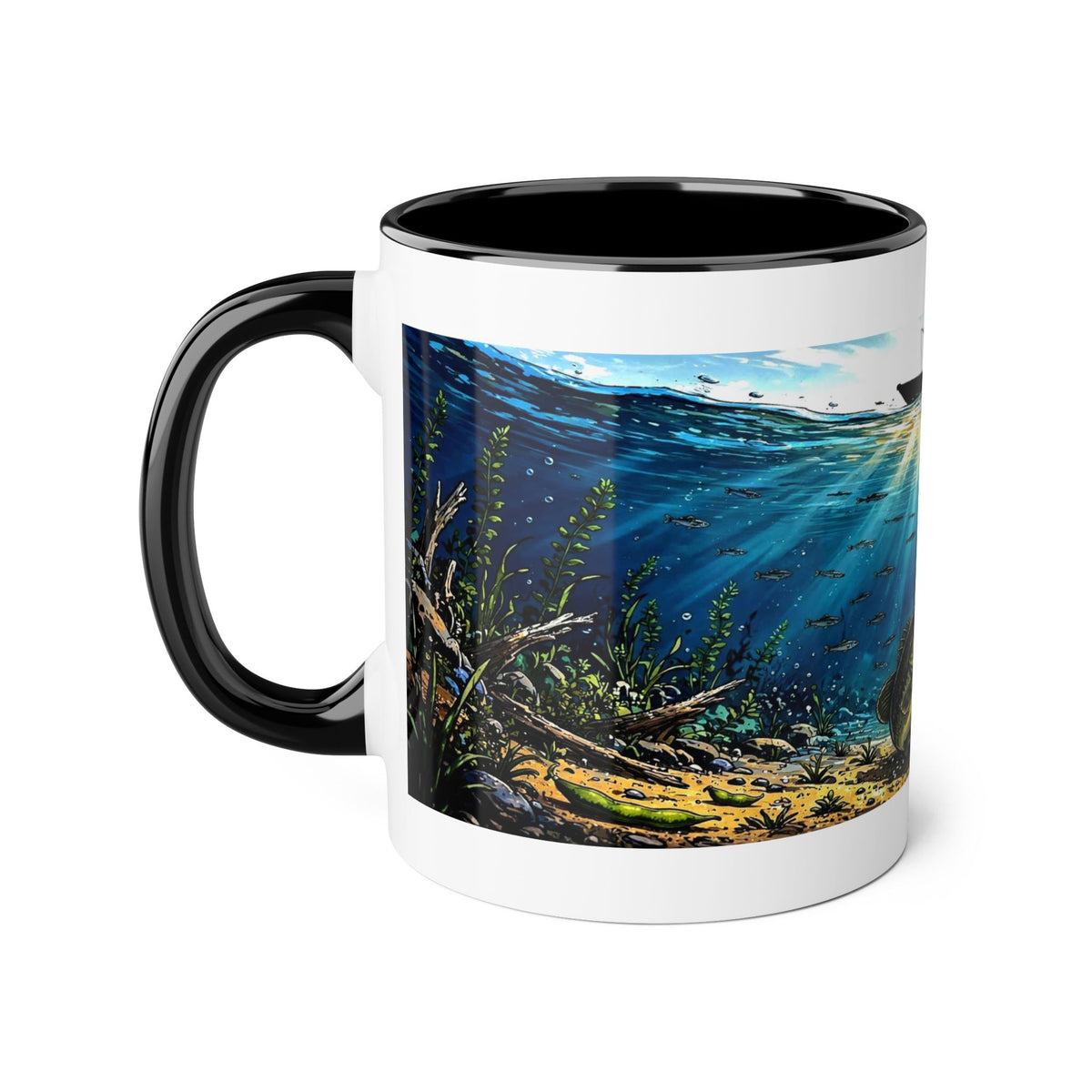 Tasse de pêcheurs – Humour(11oz Accent Mug)
