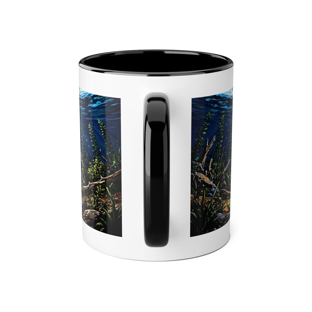 Tasse de pêcheurs – Humour(11oz Accent Mug)